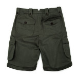 Safari Shorts in Brushed Green