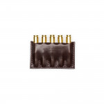 Open Ammunition Wallet in Dark Tan