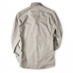 Men's Fine Cotton Shirt in Dove Grey