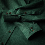 Men's Fine Cotton Shirt in Emerald