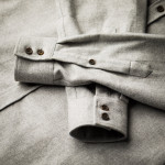 Men's Fine Cotton Shirt in Dove Grey