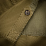 Ripstop Huntsman Overshirt in Military Green