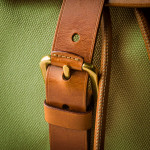 Bournbrook Rucksack in Safari Green & Mid Tan