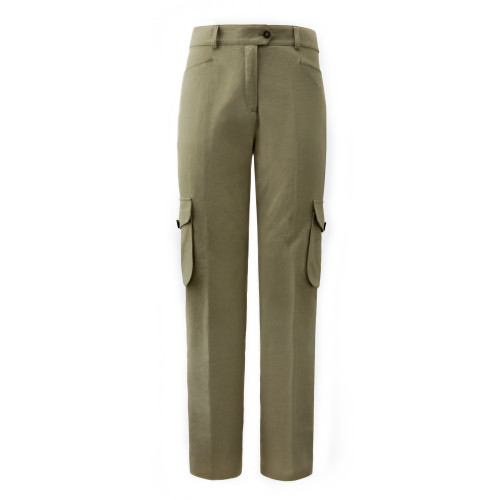 Ladies Safari Trousers in Wild Olive