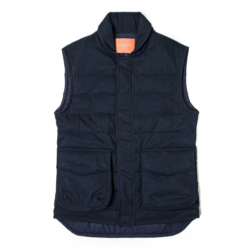 Pathfinder Quilted Gilet in Midnight