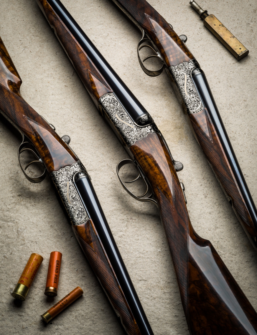 Westley Richards Hand detachable lock (droplock) shotgun New Guns